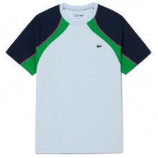 T-shirt Lacoste Ultra Dry Bleu Vert