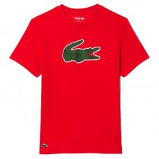 T-shirt Lacoste Ultra Dry Rouge