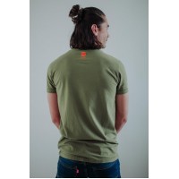 Camiseta Loco Marco Lenders Verde Naranja
