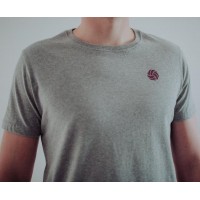 Loco Originale T-Shirt Grigio Borgogna