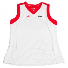 Camiseta Feminina Lok A1 Padel Wasatch Branca Camiseta Feminina Lok A1 Padel Wasatch Branca