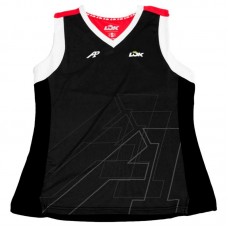 Lok A1 Padel Wasatch Camiseta Feminina Preta Lok A1 Padel Wasatch Camiseta Feminina Preta