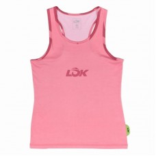 T-shirt femme Lok Edgeray Rouge Rose