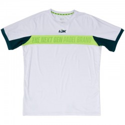 T-shirt Lok Tau Blanc Vert