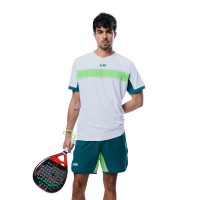 T-shirt Lok Tau Blanc Vert