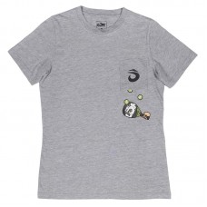 T-Shirt Femme Lok The Juggler Gris T-Shirt Femme Lok The Juggler Gris