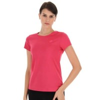 Camiseta Lotto MSP II Rosa Fluor Mulheres
