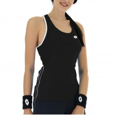 T-shirt Lotto Squadra II Femmes Noires