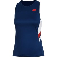 T-shirt Lotto Squadra III Blue Red Women