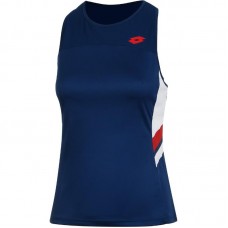 Camiseta Lotto Squadra III Azul Rojo Mujer Camiseta Lotto Squadra III Azul Rojo Mujer