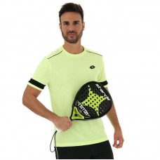 Camiseta Lotto Superrapida V Amarillo Fluor Camiseta Lotto Superrapida V Amarillo Fluor