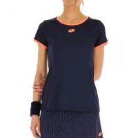 Camiseta Lotto Superrapida V Azul Marino Mujer