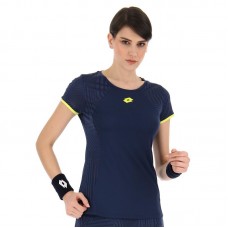 T-shirt Lotto Superfast V Denim Dark Yellow Acid Women T-shirt Lotto Superfast V Denim Dark Yellow Acid Women