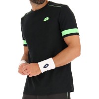 Camiseta Lotto Superrapida V Black Green Apple