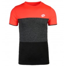 Jersey Lotto Tech Seamless black Coral Jersey Lotto Tech Seamless black Coral