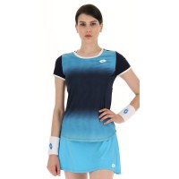 T-shirt donna Lotto Top IV Blue Gradient