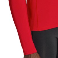 Adidas Techfit Long Sleeve T-Shirt Red