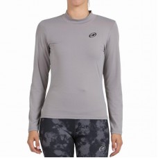 Camiseta Manga Larga Bullpadel Beldo Humo Mujer