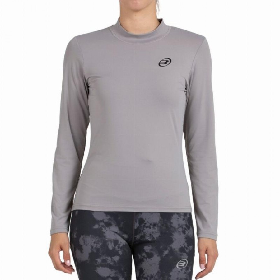 Camiseta Manga Larga Bullpadel Beldo Humo Mujer