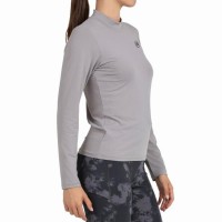 Camiseta Manga Larga Bullpadel Beldo Humo Mujer