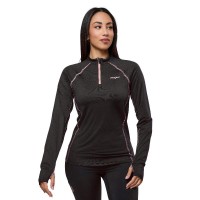 JHayber Alpina T-Shirt Manches Longues Noir Femme