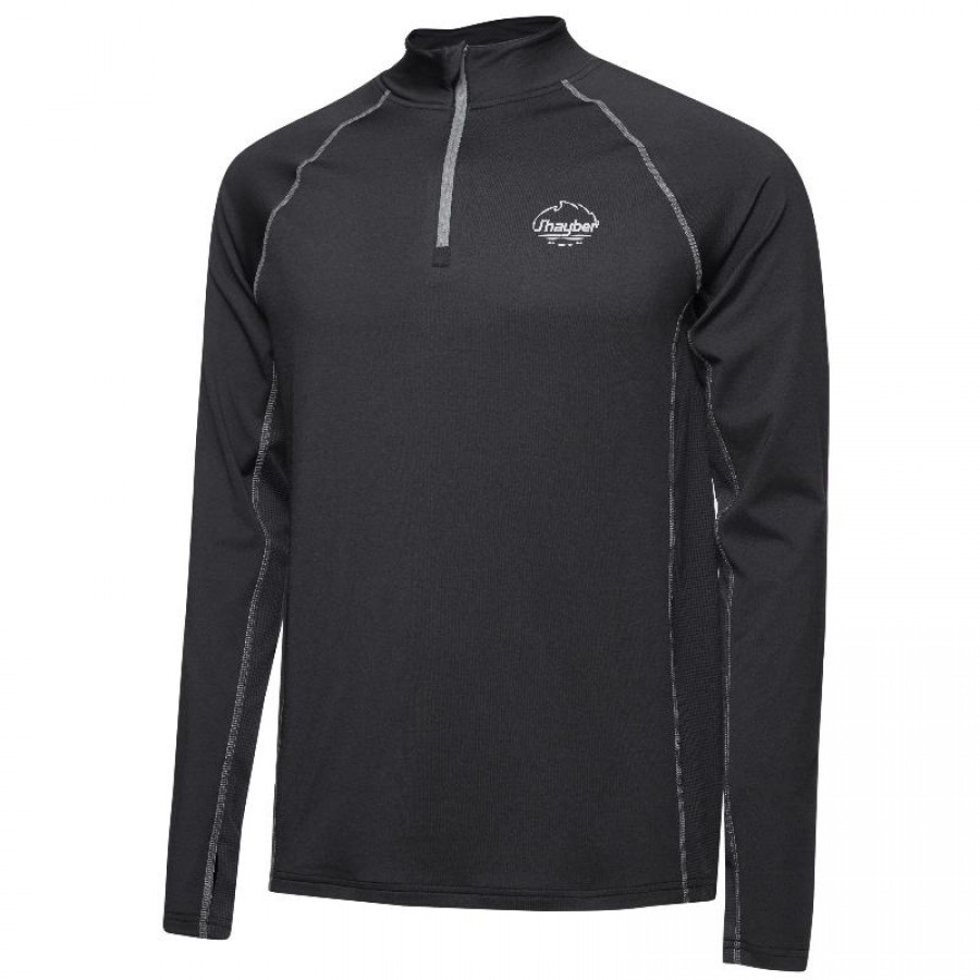 JHayber T-Shirt Alpine à Manches Longues Noir