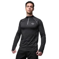 JHayber T-Shirt Alpine à Manches Longues Noir