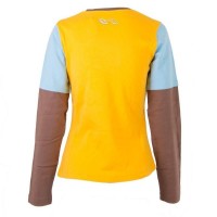 Varlion MD M/L06-MC617 T-Shirt Manches Longues Jaune Femmes