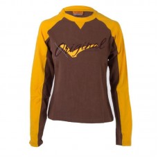 Varlion MD Maglietta a maniche lunghe M/L06-MC627 Marrone Donna Varlion MD Maglietta a maniche lunghe M/L06-MC627 Marrone Donna