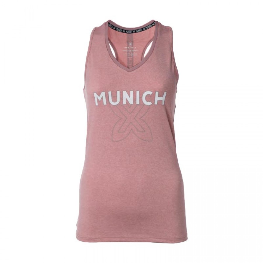 Camiseta feminina rosa de oxigenio de Munique