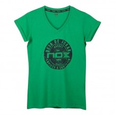 Camiseta Nox Mujer Basic Verde Camiseta Nox Mujer Basic Verde