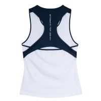 Maglietta femminile bianca blu navy del Nox Team