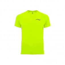 Camiseta Padelpoint Tournament Amarillo Fluor Camiseta Padelpoint Tournament Amarillo Fluor