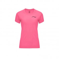 Camiseta PadelPoint Tournament Rosa Fluor Mujer Camiseta PadelPoint Tournament Rosa Fluor Mujer