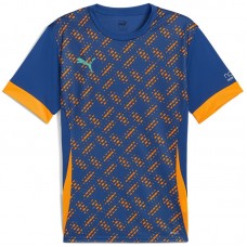 T-shirt individuel Puma bleu orange T-shirt individuel Puma bleu orange