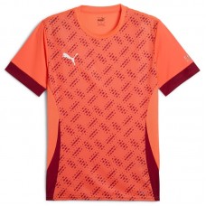 T-shirt individuel Puma Bordeaux Rouge T-shirt individuel Puma Bordeaux Rouge
