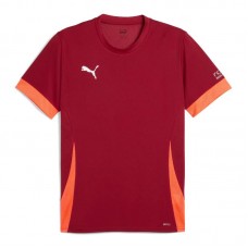T-shirt Puma Individual Rouge Fonce T-shirt Puma Individual Rouge Fonce