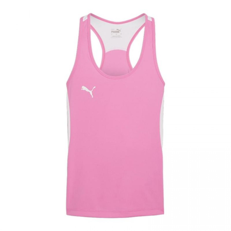 Puma Pink White Maglietta da donna