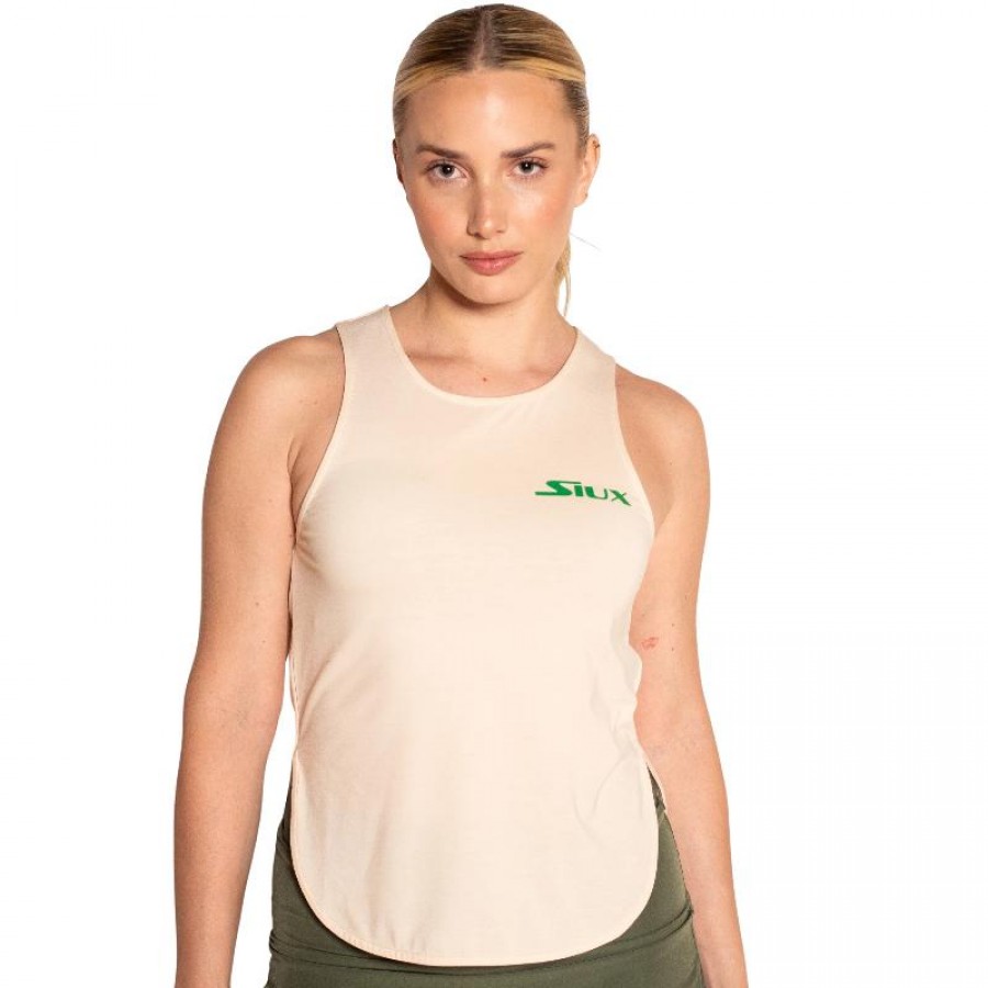 Camiseta Siux Gea Bege Marrom Feminina