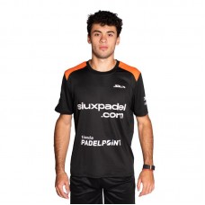 Camiseta Siux Leo Augsburger Fenix Oficial Negro Naranja Camiseta Siux Leo Augsburger Fenix Oficial Negro Naranja