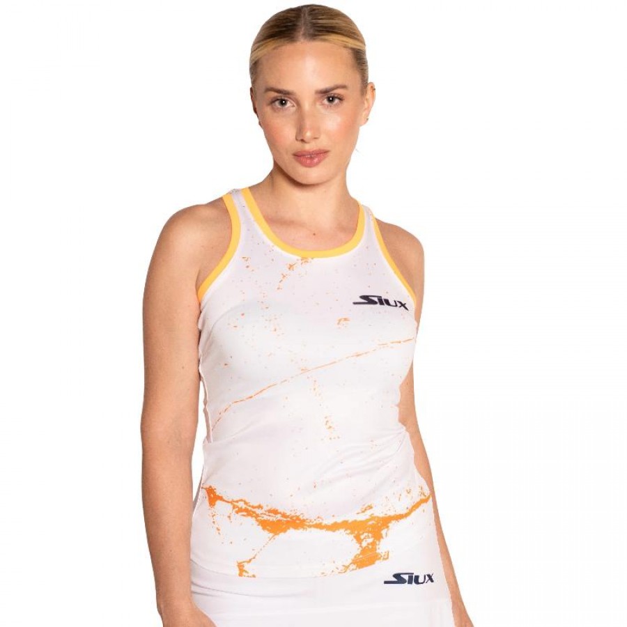 Siux Splash Blanc T-Shirt Femme