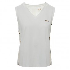 Slazenger Lola Maglietta Bianca Donna Slazenger Lola Maglietta Bianca Donna