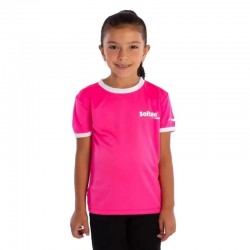 T-Shirt Junior Softee Galaxy Fuchsia Fluor Blanc