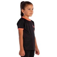 Camiseta Softee Galaxy Negro Coral Fluor Junior