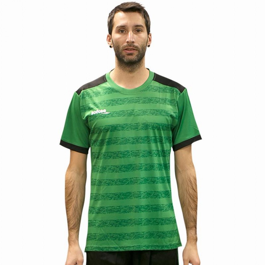 Camiseta softee lider verde preto