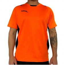 Camiseta Softee Play Naranja Negro Camiseta Softee Play Naranja Negro
