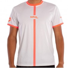 Camiseta Softee Tipex Blanco Coral Fluor Junior Camiseta Softee Tipex Blanco Coral Fluor Junior