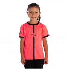 Camiseta Softee Tipex Coral Fluor Negro Junior Camiseta Softee Tipex Coral Fluor Negro Junior
