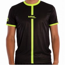 Camiseta Softee Tipex Negro Amarillo Fluor Junior Camiseta Softee Tipex Negro Amarillo Fluor Junior