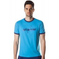 T-shirt Star Fri Blue Lagoon - Barata Oferta Outlet